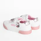 Cool Club, Tenisi pentru fete, alb, cu leduri, imprimeu Hello Kitty