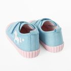 Cool Club, Tenisi pentru fete, albastru, talpa Barefoot
