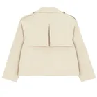 Cool Club, Trenci pentru fete, cropped, bej