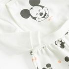 Cool Club, Trening pentru fete, ecru, imprimeu Mickey Mouse