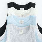 Cool Club, Tricou pentru fete fara maneci, din tricot striat, mix, set, 4 buc.