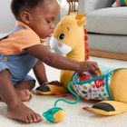 Fisher-Price, Girafa 3 in 1, pernuta pentru burtica, jucarie senzoriala