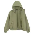 Geaca de tranzitie cu gluga si croiala oversize NOWEAR