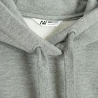 Hanorac gri cu croiala oversize NOWEAR