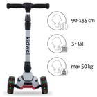 Kidwell, Jax, trotineta cu 3 roti, gri-negru