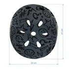 Kidwell, Orix Plus, casca de protectie, Graffiti, marime S