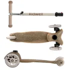 Kidwell, Uno, trotineta cu 3 roti LED, gold