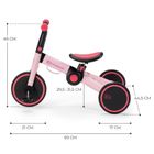 Kinderkraft, 4Trike, tricicleta, Candy Pink