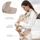 Kinderkraft, Bizuu, Huggy, marsupiu ergonomic, Dune Whisper