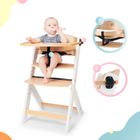 Kinderkraft, Enock, scaun pentru hranire copii 3in1, negru
