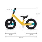 Kinderkraft, GoSwift, bicicleta fara pedale, galben