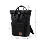 Kinderkraft, Moonpack, rucsac pentru carucior, confetti black