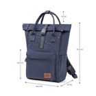 Kinderkraft, Moonpack, rucsac pentru carucior, confetti denim