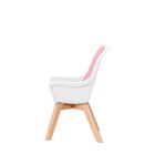 Kinderkraft, Tixi, scaun de masa 2in1, roz