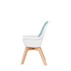 Kinderkraft, Tixi, scaun de masa 2in1, turcoaz
