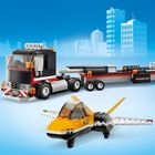LEGO City Great Vehicles, Transportor de avion cu reactie pentru spectacol aviatic, 60289