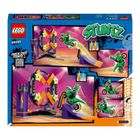 LEGO City, Stuntz, Provocarea de cascadorii pe rampa cu saritura prin cos, 60359