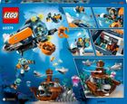 LEGO City, Submarin de explorare la mare adancime, 60379
