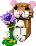 LEGO Creator, Hamster adorabil cu o floare, 31376