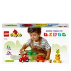 LEGO DUPLO, Primul meu tractor cu fructe si legume, 10982