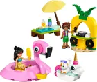 LEGO Friends, Petrecere la piscina cu unicornul si flamingo, 42658
