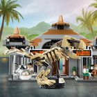 LEGO Jurassic World, Centru pentru turisti: T. rex si raptor la atac, 76961