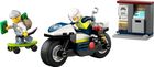 LEGO LEGO City, Urmarire cu motocicleta de politie, 60455