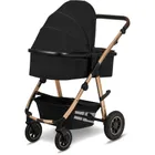 Lionelo, Amber, carucior multifunctional 3in1, Black Onyx