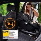 Lionelo, Astrid, scaun auto cu baza, i-Size, Black Grey, 40-87 cm