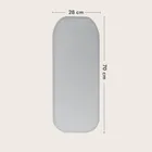 Lionelo, cearceaf cu elasic, din bambus, alb/gri, 28-70 cm, 2 buc.