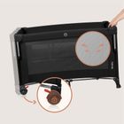 Lionelo, Ellen, patut de calatorie cu extensie mare 3in1, Black