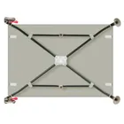 Lionelo, Laura, patut de volaj compact 2in1, Beige Sand