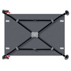 Lionelo, Laura, patut de volaj compact 2in1, Grey Concrete