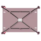 Lionelo, Laura, patut de volaj compact 2in1, Pink Nude
