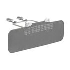 Lionelo, Lora, bariera de protectie pentru patut, pliabil, Grey Stone