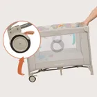 Lionelo, Mille Plus, parcul de joaca pentru copii, Grey Beige