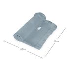 Lionelo, paturica din muselina, Stone Blue, 70-100 cm