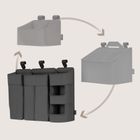 Lionelo, Sidepocket, organizator pentru patut, mare, Grey