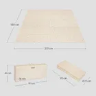 Lionelo, Zora, covoras educativ pliabil, 180-201 cm