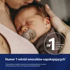 Lovi, Harmony, suzeta din silicon, dinamica, 0-6 luni, 2 buc.