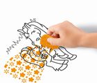 Maped Creativ, Textur'Art, tableta de desenat, set artistic, alb-albastru