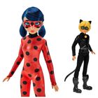 Miraculous: Buburuza si Pisica Neagra, set de papusi