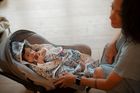 Motherhood, Invelitoare de bumbac pentru masina, Pink Splashes