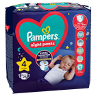 Pampers Night Pants, scutece-chilotel de noapte marimea 4, 9-15 kg, 25 buc.