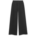 Pantaloni de trening negri cu croiala larga NOWEAR