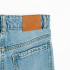 Pantaloni scurti ajustabili din denim, croiala slim NOWEAR