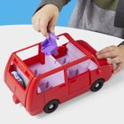 Peppa Pig, Peppa's Big Family Car, set de joaca cu figurine