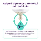Philips Avent, Natural, Response, tetina pentru biberon, 0 luni, SCY961/02
