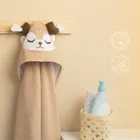 Sensillo, Bathfriends, husa moale pentru baie, Caprioare, 100-100 cm