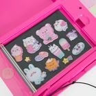 Smiki, tableta LCD de desenat, magnetica, set cu accesorii